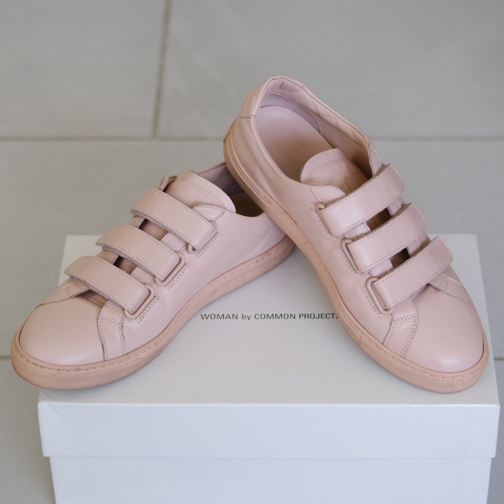 Common Projects straps sneakers